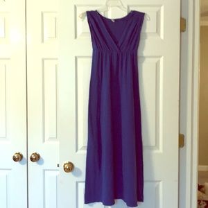 5/$25 SALE royal blue maxi dress XS EUC old navy